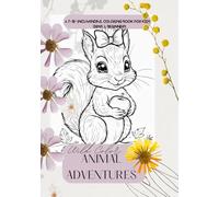 Wild Color: Animal Adventures: A 7×10-Inch Mindful Coloring Book for Kids, Teens & Beginners 4-10 ages