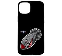 Wild Cool Wild Flying Army Shark Graphic Tees & Cool Designs Carcasa para iPhone 15 Plus