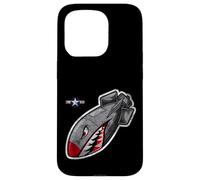 Wild Cool Wild Flying Army Shark Graphic Tees & Cool Designs Carcasa para iPhone 15 Pro