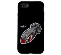 Wild Cool Wild Flying Army Shark Graphic Tees & Cool Designs Carcasa para iPhone SE (2020) / 7/8