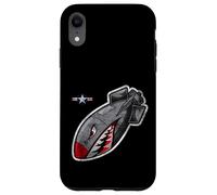 Wild Cool Wild Flying Army Shark Graphic Tees & Cool Designs Carcasa para iPhone XR