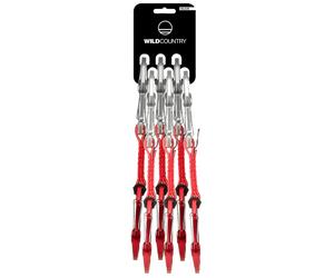Wild Country - Cintas express Escalada - Helium 3.0 Quickdraw 6X10Cm Red - Rojo Rojo one size