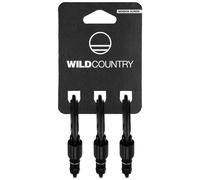 Wild Country - Mosquetones Escalada - Session Screw Gate 3 Pack Black - Negro Negro one size