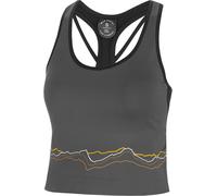 Wild Country - Ropa de senderismo mujer - Session Aop W Bra Onyx - Talla S - Gris Gris S