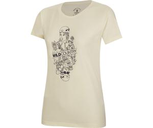 Wild Country - Ropa para escalada mujer - Stamina W T-Shirt Quartz para Mujer - Talla S - Beige Beige S
