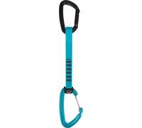 Wild Country Wildhybrid Quickdraw cinta express de escalada - Black/Turquoise - 17 cm