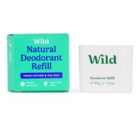 Wild Desodorante Natural Recarga Algodón y Sal Marina 40g