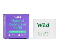 Wild Desodorante Natural Recarga Coco y Vainilla 40g