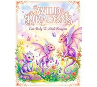 Wild Dragons Coloring Book: Cute Baby to Adult Dragons for Kids, Teens & Adults | Fantasy Dragon Coloring Book with Easy, Medium & Detailed Designs