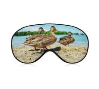 Wild Ducks - Antifaz para dormir en la playa, para hombres, mujeres, adolescentes, niños, para dormir por la noche, comodidad para viajes, yoga, siesta