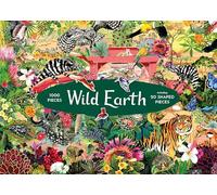 Laurence King Verlag – Rompecabezas Wild Earth Jigsaw – 1000 piezas, 20 piezas con forma