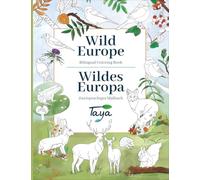 Wild Europe - European Wildlife Coloring Book for Kids Ages 4-8 | Bilingual English-German: Hand-Drawn | Educational Nature Activity Book with Forest Animals, Birds & Meadow Creatures