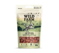 WILD FARM estrellas de cordero con taurina 50g golosinas para gatos