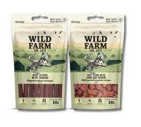 WILD FARM golosinas para gatos 2x50g