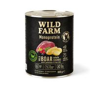 WILD FARM Monoproteína de Jabalí 800g alimento hipoalergénico para perros