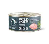 WILD FARM Mousse Pollo 80g - mousse sin cereales para gatos
