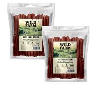 WILD FARM palitos de cordero 2x500g golosinas para perros
