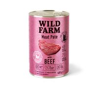 WILD FARM Pate Beef 400g - comida para gatos sin gluten