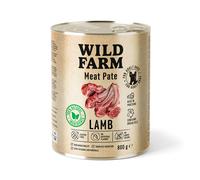 WILD FARM Pate Lamb 800g comida para perros sin gluten