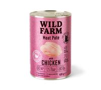 WILD FARM Pate Pollo 400g - comida para gatos sin gluten