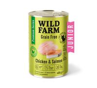 WILD FARM Premium Grain Free Pollo y Salmón 400g - pienso para gatitos grain free