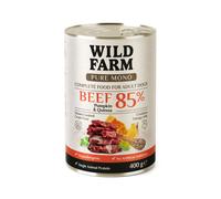 WILD FARM PURE MONO Beef Pumpkin and Quinoa 400 g, pienso monoproteico para perros