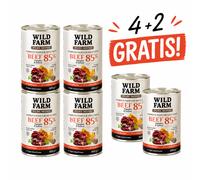 WILD FARM PURE MONO Beef Pumpkin and Quinoa, pienso monoproteico para perros 400g- 4+2 Gratis