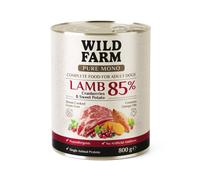 WILD FARM PURE MONO Cordero, arándanos y boniato 800 g, pienso monoproteico para perros