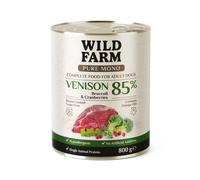 WILD FARM PURE MONO Venison Broccoli and Cranberry 800 g, pienso monoproteico para perros
