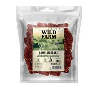 WILD FARM salchichas de cordero 500g golosinas para perros