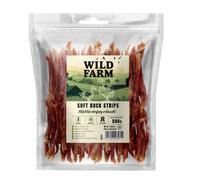 WILD FARM Suaves tiras de pato 500g golosinas para perros