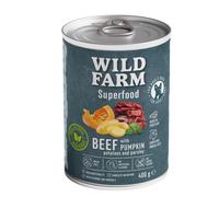 Wild Farm Superfood Beef 400g pienso para perros sin cereales