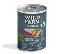 Wild Farm Superfood Pato 400g comida para perros sin cereales