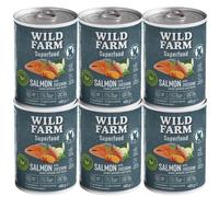 Wild Farm Superfood Salmón 400g pienso para perros sin cereales