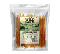 WILD FARM tiras de pollo suave 500g golosinas para perros