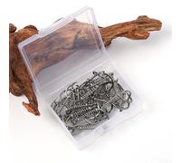 Wild Fishing Spring Hook 40pcs for Thick Fish (15# Spring Hook Box of 40 pcs)
