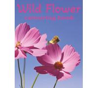 wild flower colouring book
