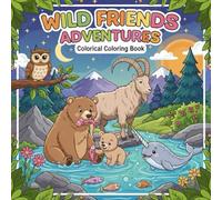 Wild Friends Adventures Coloring Book: Creative Fun for the Whole Family