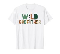 Wild Godfather Zoo Born Wild Birthday Safari Jungle Family Camiseta