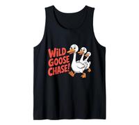 Wild Goose Chase! Divertido Dicho sarcástico de Patito Camiseta sin Mangas