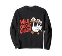 Wild Goose Chase! Divertido Dicho sarcástico de Patito Sudadera