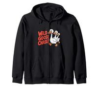 Wild Goose Chase! Divertido Dicho sarcástico de Patito Sudadera con Capucha