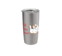 Wild Goose Chase! Divertido dicho sarcástico de patito Vaso térmico de acero inoxidable de doble pared