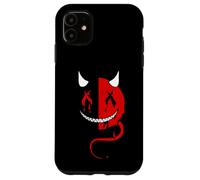 Wild Halloween Hell Devil Club Illustration Graphic Designs Carcasa para iPhone 11