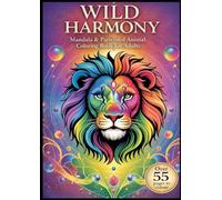 Wild Harmony: A Mindful Adult Coloring Book of Animals, Patterns, and Nature-Inspired Calm