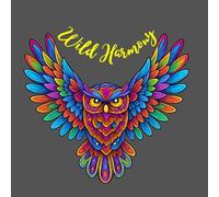 Wild Harmony: An Adult Coloring Book of Mandala Animals: 55 Detailed Illustrations of Lions, Elephants, Wolves, and More for Creative Relaxation.