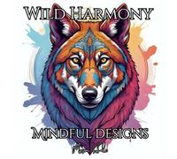 Wild Harmony: Animal Mandalas to Calm Your Mind - Coloring Book for Adults | Intricate Jungle Animal Mandalas for Relaxation, Stress Relief, and Mindful Coloring