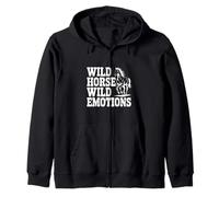 Wild Horse Emociones Salvajes Sudadera con Capucha