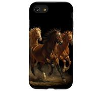 Wild Horse Retro Vintage 80s 90s Western Grunge Graphic Carcasa para iPhone SE (2020) / 7/8