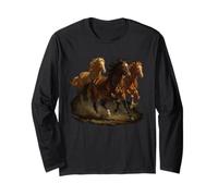 Wild Horse Retro Vintage 80s 90s Western Grunge Graphic Manga Larga